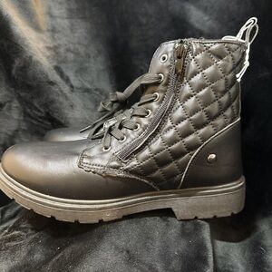 Women’s US Sports Outdoor Black Combat Boots Size 10